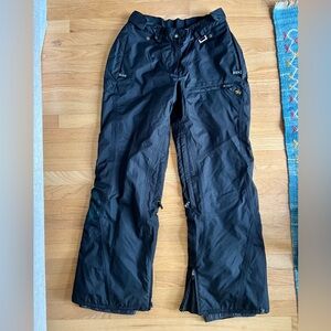 DC Snowboard Ski Pants- Exotex 5000- Black, M